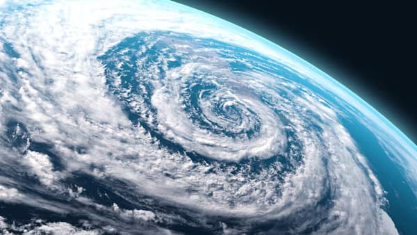 Cyclone formation over ocean
